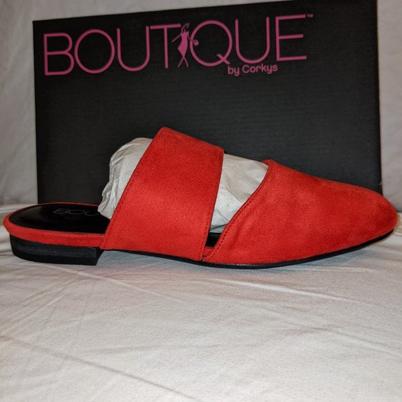 NIB red Corky's Carina slide size 7 - Picture 4 of 8